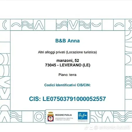 Bed & Breakfast Anna